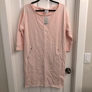 NWT Two Arrows Maternity Nursing Terry Dress